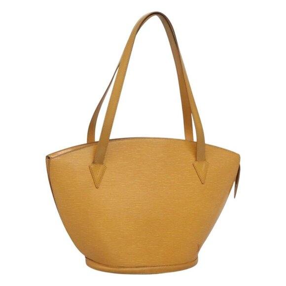 LOUIS VUITTON Epi Saint Jacques Shopping Shoulder Bag Yellow M52269 Auth 120312 - Picture 1 of 16